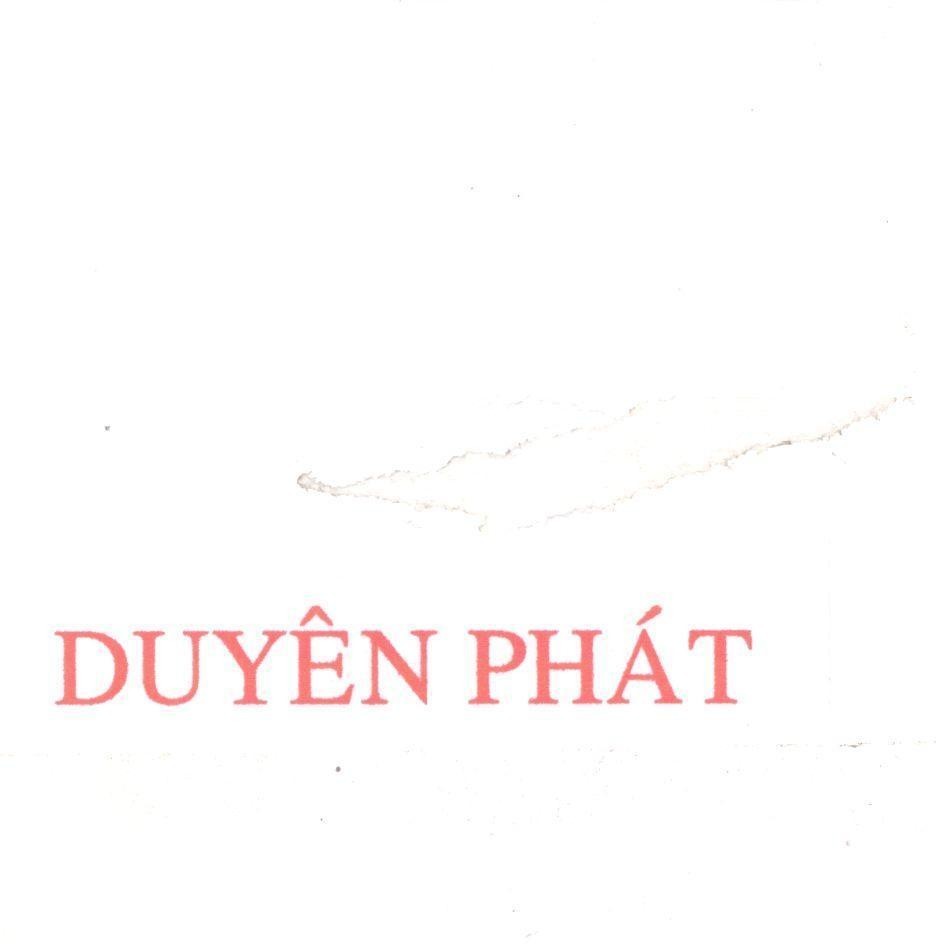 Mẫu nhãn hiệu DUYêN PHáT
