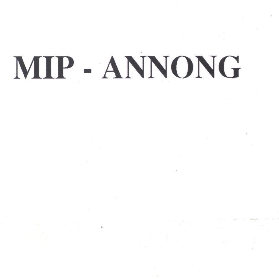 Mẫu nhãn hiệu MIP - ANNONG