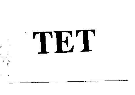 Mẫu nhãn hiệu TET