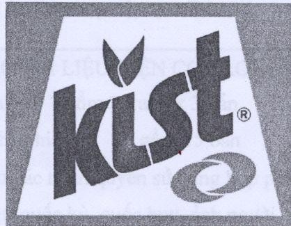 Mẫu nhãn hiệu KIST