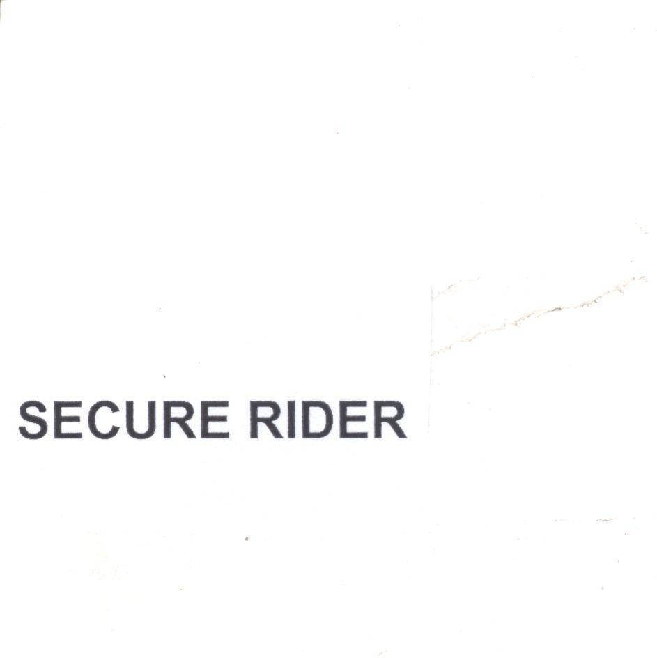 Mẫu nhãn hiệu SECURE RiDER