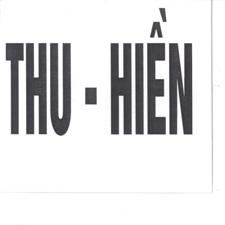 Mẫu nhãn hiệu THU HIềN