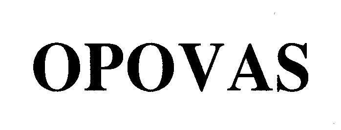 Mẫu nhãn hiệu OPOVAS
