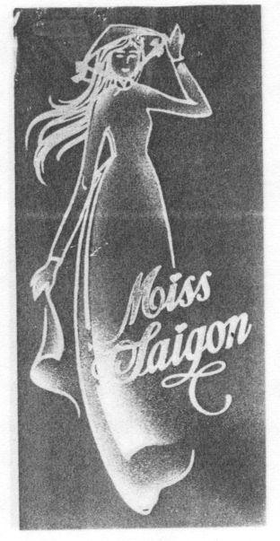 Mẫu nhãn hiệu MISS SAIGON