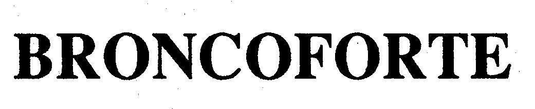 Mẫu nhãn hiệu BRONCOFORTE