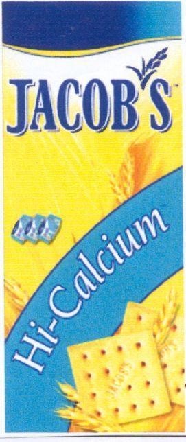 Mẫu nhãn hiệu JACOB'S HI-CALCIUM