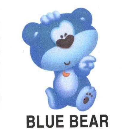 Mẫu nhãn hiệu BLUE BEAR