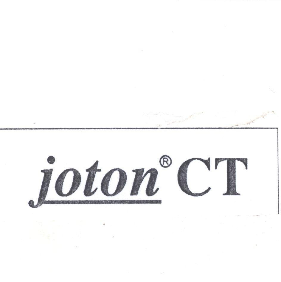 Mẫu nhãn hiệu JOTON CT