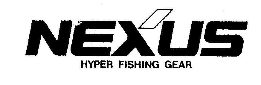 Mẫu nhãn hiệu NEXUS HYPER FISHING GEAR