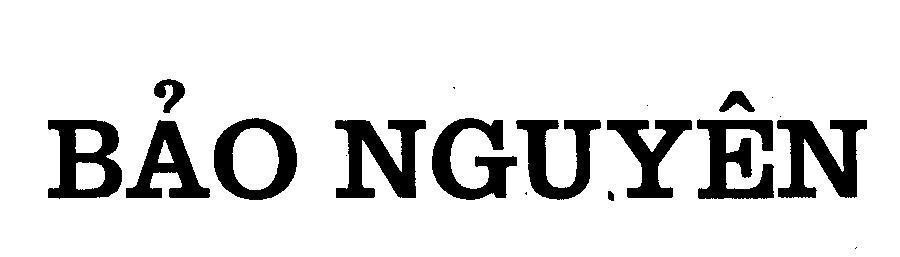 Mẫu nhãn hiệu Bảo Nguyên
