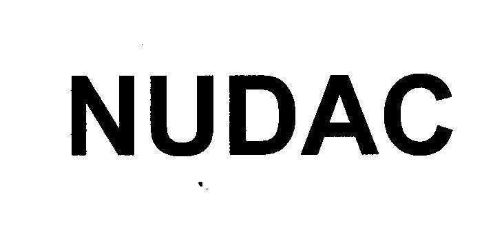 Mẫu nhãn hiệu NUDAC