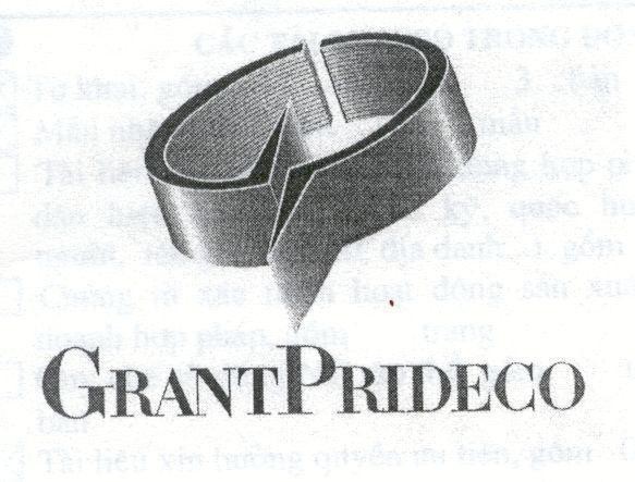 Mẫu nhãn hiệu GRANTPRIDECO