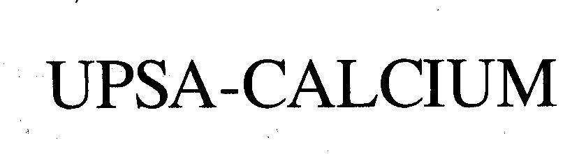 Mẫu nhãn hiệu UPSA-CALCIUM