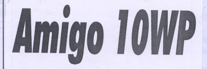 Mẫu nhãn hiệu AMIGO 10WP