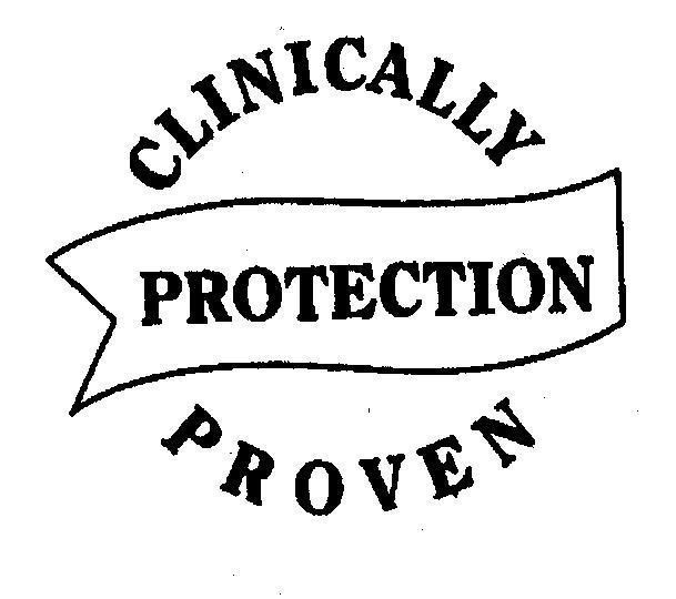 Mẫu nhãn hiệu CLINICALLY PROVEN PROTECTION