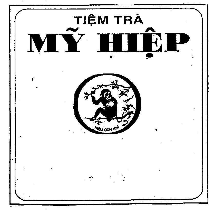 Mẫu nhãn hiệu Tiệm trà Mỹ Hiệp