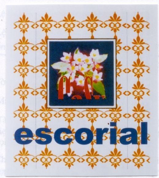Mẫu nhãn hiệu ESCORIAL