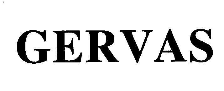 Mẫu nhãn hiệu GERVAS