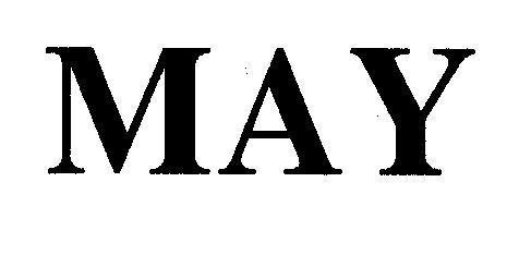Mẫu nhãn hiệu MAY
