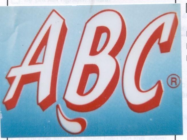 Mẫu nhãn hiệu ABC