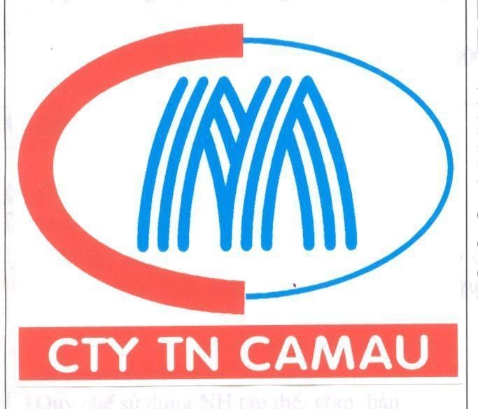 Mẫu nhãn hiệu CTY IN CAMAU