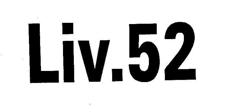 Mẫu nhãn hiệu LIV.52