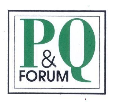 Mẫu nhãn hiệu P&Q FORUM