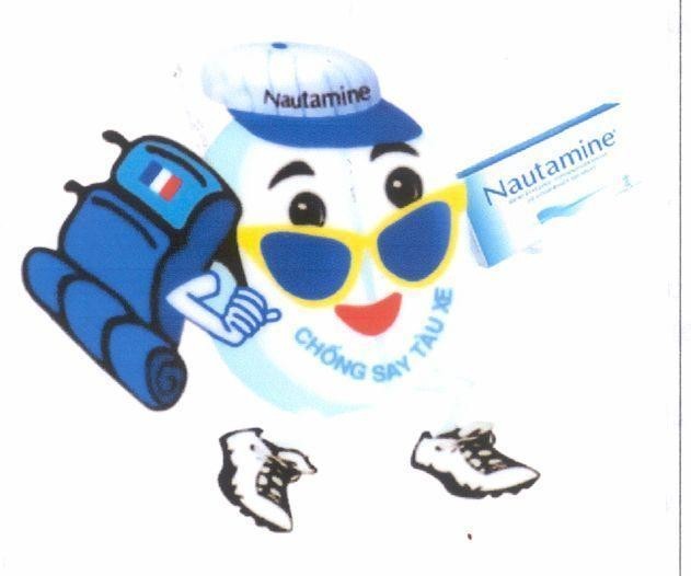 Mẫu nhãn hiệu NAUTAMINE CHONG SAY TAU XE