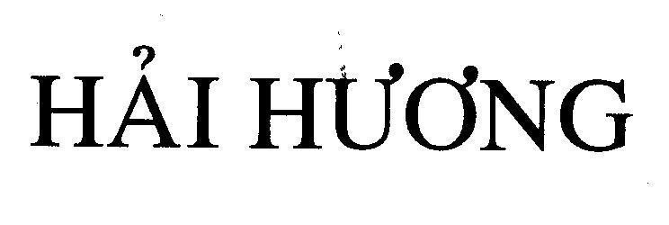 Mẫu nhãn hiệu Hải Hương