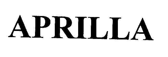 Mẫu nhãn hiệu APRILLA