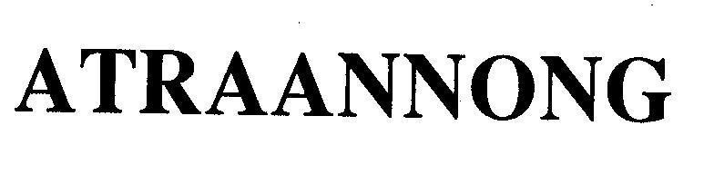 Mẫu nhãn hiệu ATRAANNONG