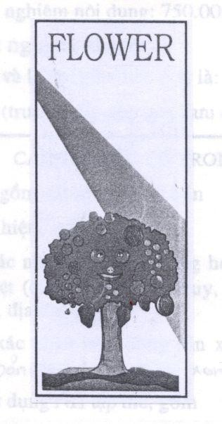 Mẫu nhãn hiệu FLOWER