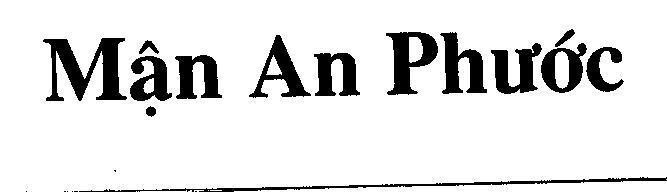 Mẫu nhãn hiệu Mận An Phước