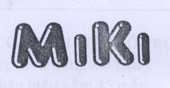 Mẫu nhãn hiệu MIKI