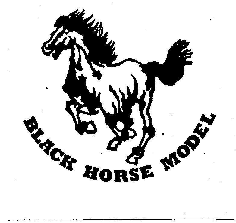 Mẫu nhãn hiệu BLACK HORSE MODEL