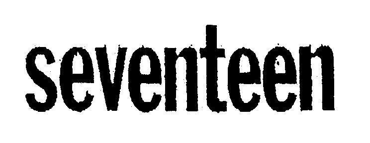 Mẫu nhãn hiệu SEVENTEEN