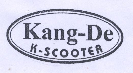 Mẫu nhãn hiệu KANG-DE K-SCOOTER