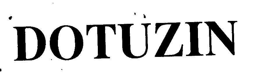 Mẫu nhãn hiệu DOTUZIN