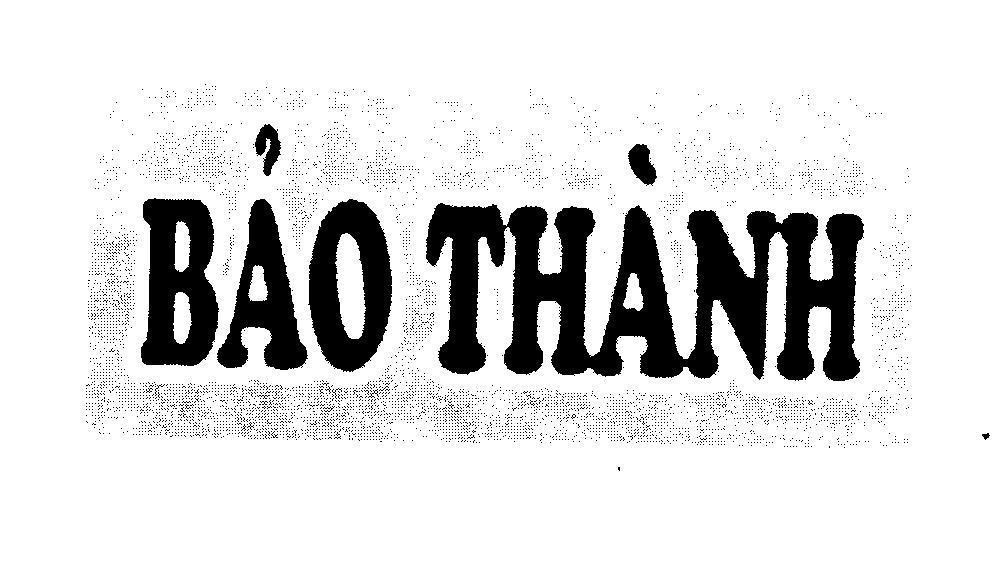 Mẫu nhãn hiệu Bảo Thành