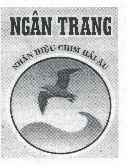 Mẫu nhãn hiệu Ngân Trang Nhãn Hiệu Chim Hải Âu