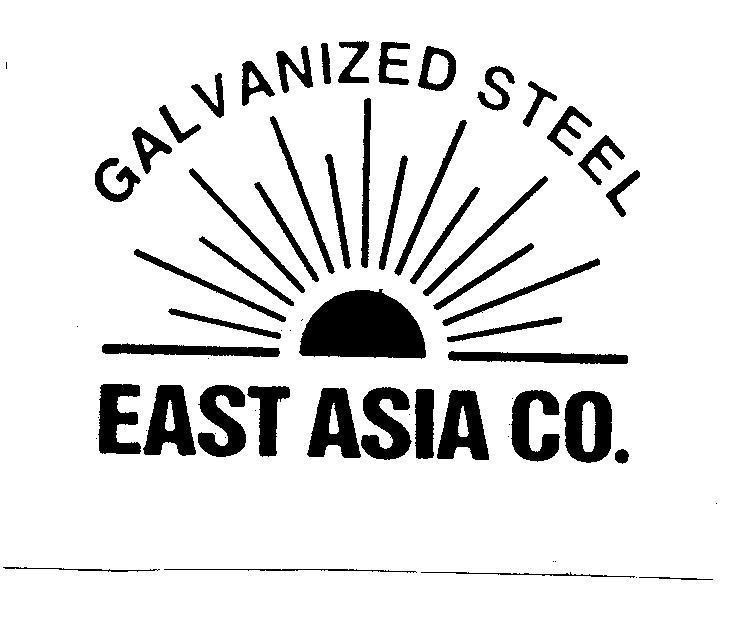 Mẫu nhãn hiệu GALVANIZED STEEL EAST ASIA CO.