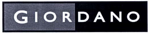 Mẫu nhãn hiệu GIORDANO