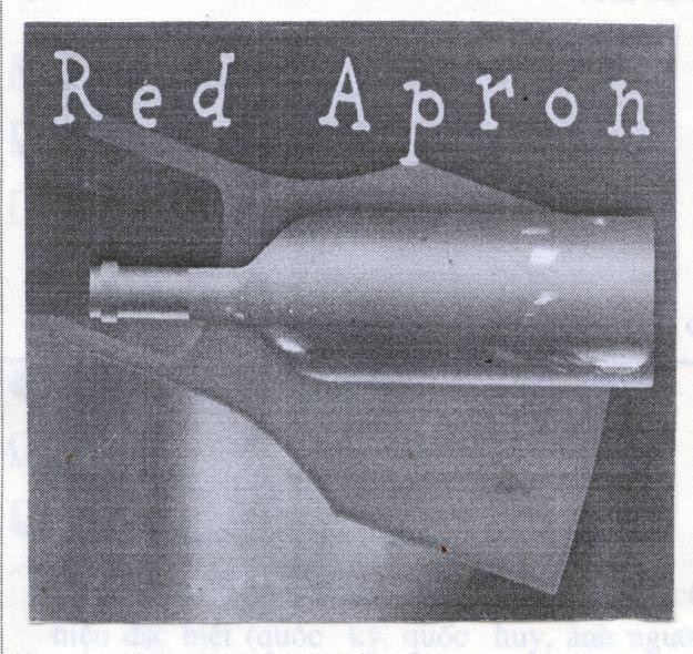 Mẫu nhãn hiệu RED APRON