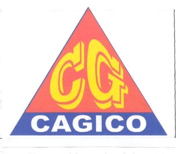Mẫu nhãn hiệu CAGICO CG