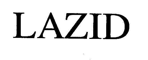 Mẫu nhãn hiệu LAZID