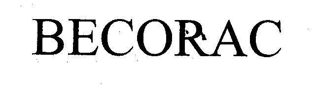 Mẫu nhãn hiệu BECORAC