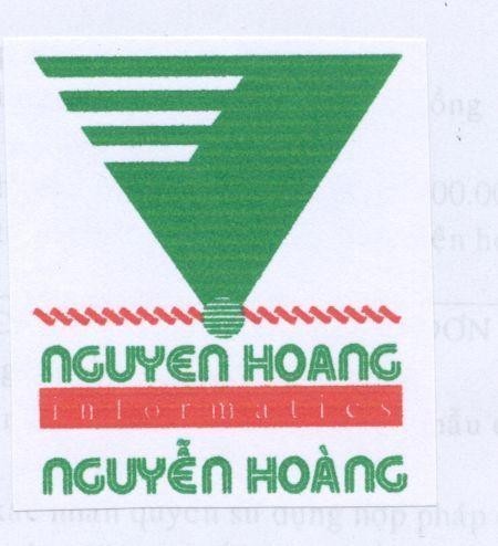 Mẫu nhãn hiệu NGUYEN HOANG INFORMATICS V
