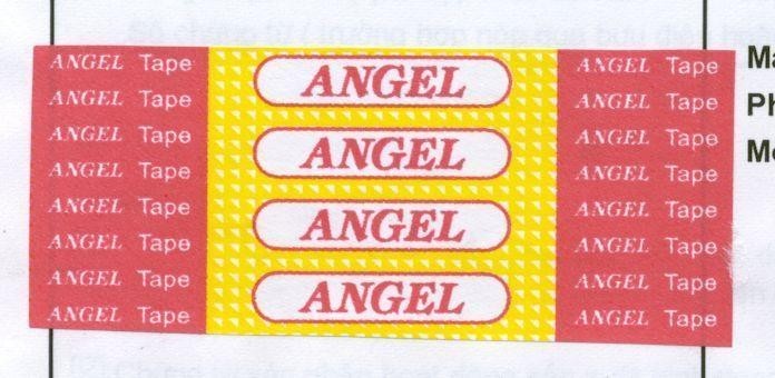 Mẫu nhãn hiệu ANGEL ANGEL TAPE