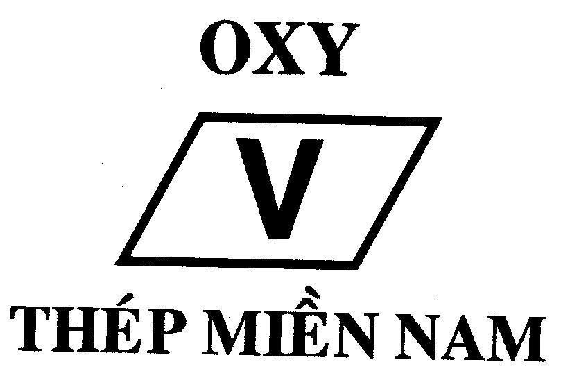 Mẫu nhãn hiệu OXY V Thép Miền Nam