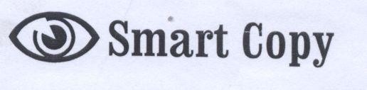 Mẫu nhãn hiệu SMART COPY